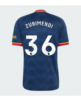 Billige Fotballdrakt Arsenal Martin Zubimendi #36 Replika Bortedrakt 2026-27 Kortermet Billige Fotballdrakt Arsenal Martin Zubimendi #36 Replika Bortedrakt 2026-27 Kortermet